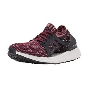 EUC adidas ultraboost x burgundy women’s size 8